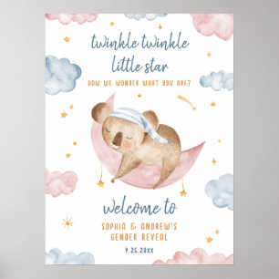 Poster de bienvenue de Twinkle Little Star