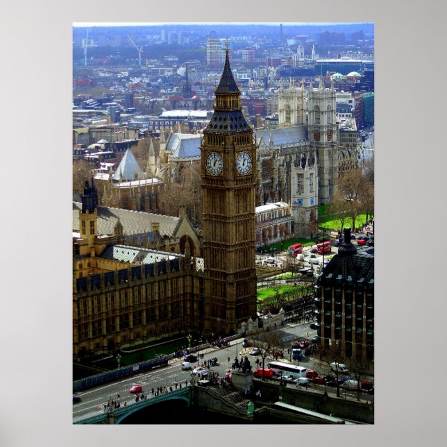 Poster de Big Ben, Londres (Devant)