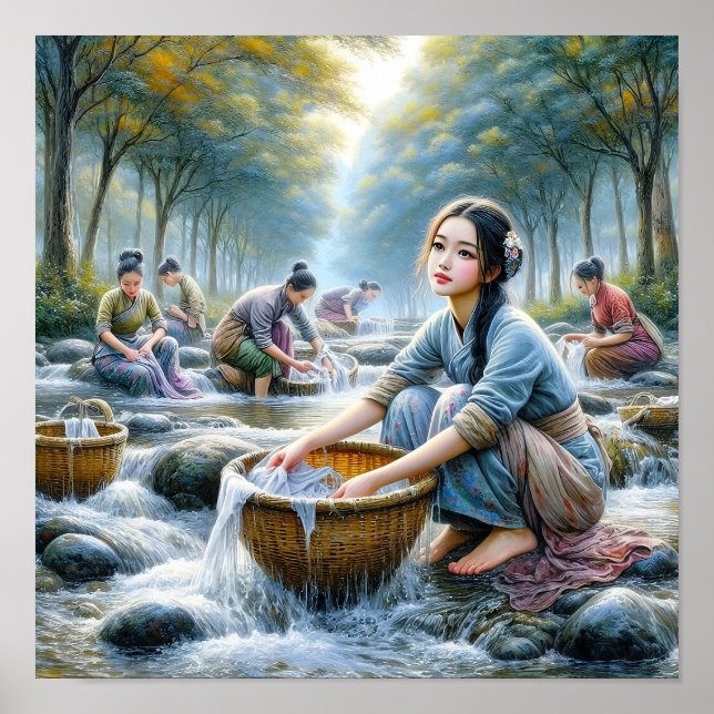 Poster de blanchisserie de Serenity Creek (Devant)