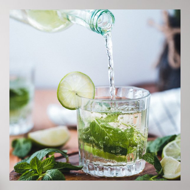 Poster de boisson (Devant)