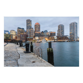 Poster de Boston Skyline