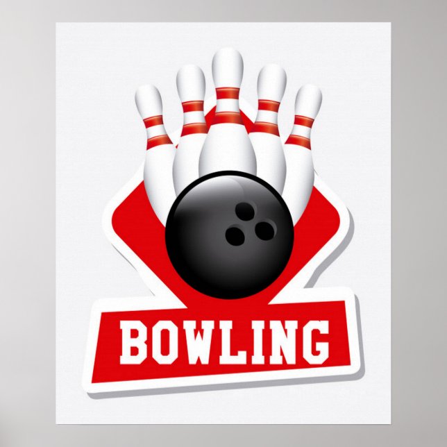 Poster de Bowling (Devant)