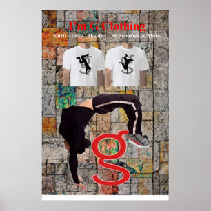 Poster de Breakdance de I'm G Clothing