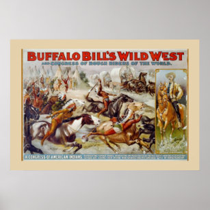Poster de Buffalo Bill, Wild West Indian