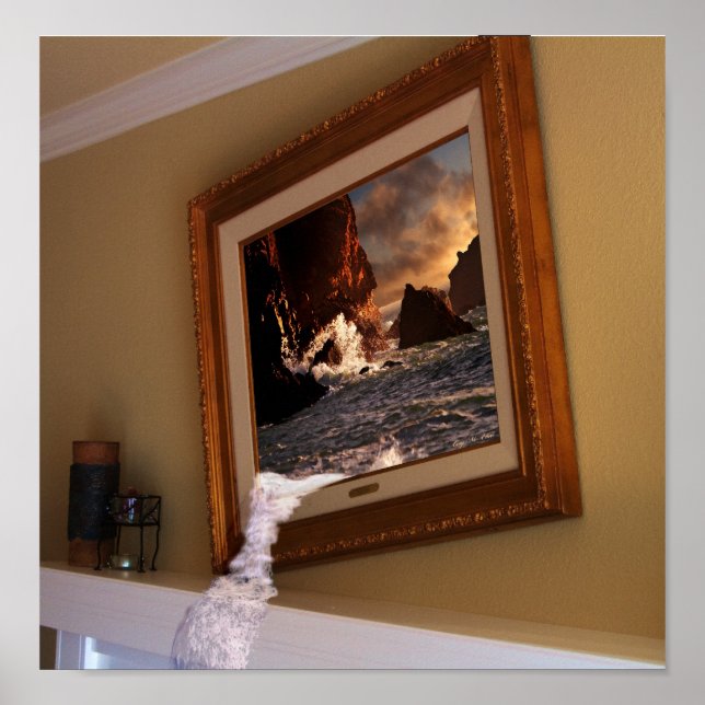 Poster de cadre fuité (Devant)