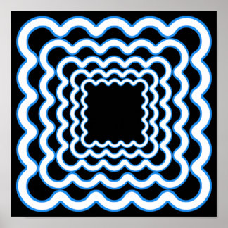 Poster de cadres Wavy