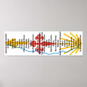 Poster de Camino de Santiago