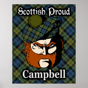 Poster de Campbell Scottish Tartan