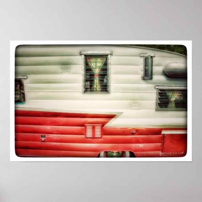 Poster de Camper vintage (Devant)