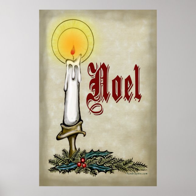 Poster de Candle Noel (Devant)