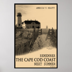 Poster de Cape Cod Coast