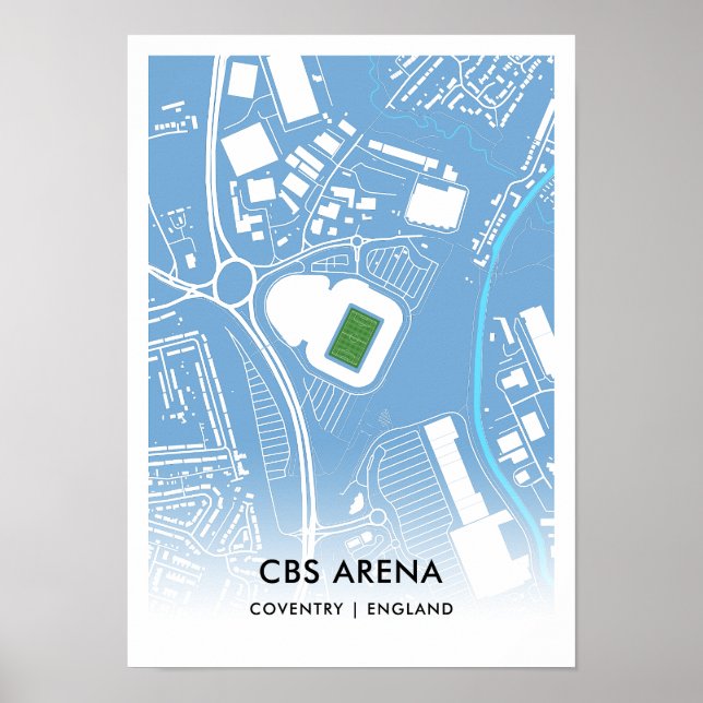 Poster de CBS Arena - Accueil de Coventry City FC, (Devant)