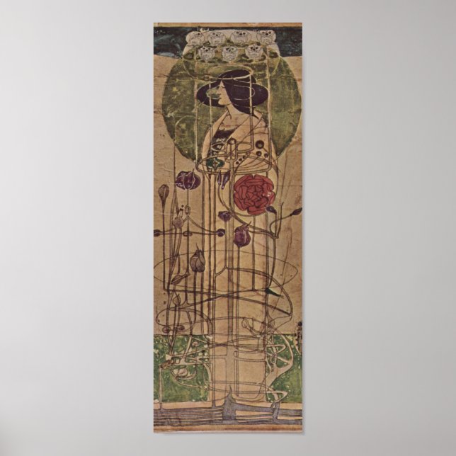 Poster de Charles Rennie Mackintosh Art Nouveau (Devant)