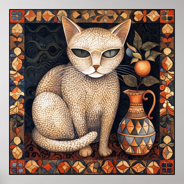 Poster de chat (Devant)