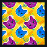 Poster de chat Cute Pop Art<br><div class="desc">Pop Art Cat</div>
