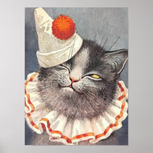 Poster de chat de cirque