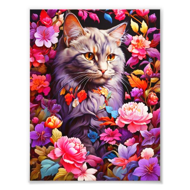 Poster de chat - Décor Art Mur (Devant)