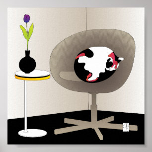 Poster de chat Ikea Interiors