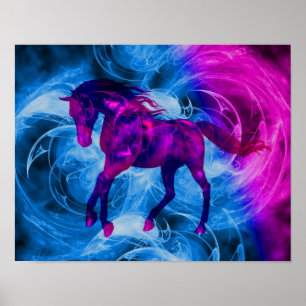 Poster de Cheval d'Imaginaire fractionné