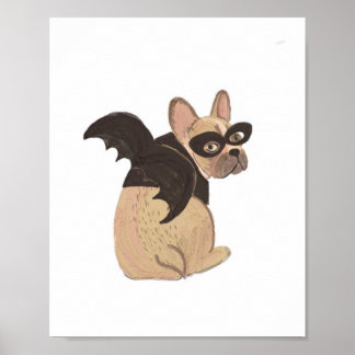 Poster de chien de chat Halloween