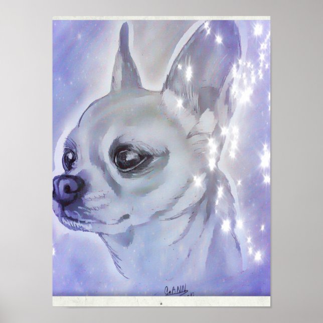 Poster de Chihuahua par Carol Zeock (Devant)