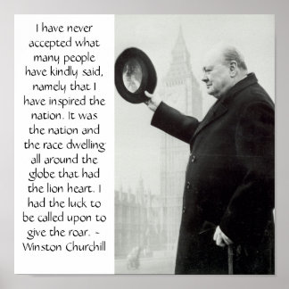 Poster de Churchill