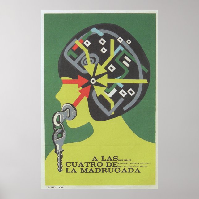 Poster de cinéma cubain Poster de film cubain (Devant)