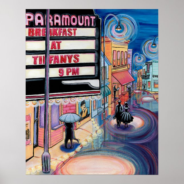 Poster de cinéma Night-Art (Devant)