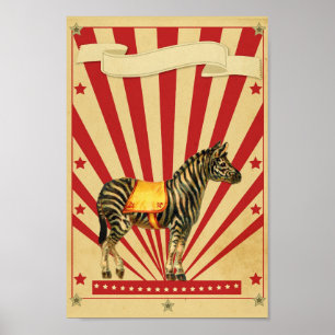 Poster de cirque personnalisé