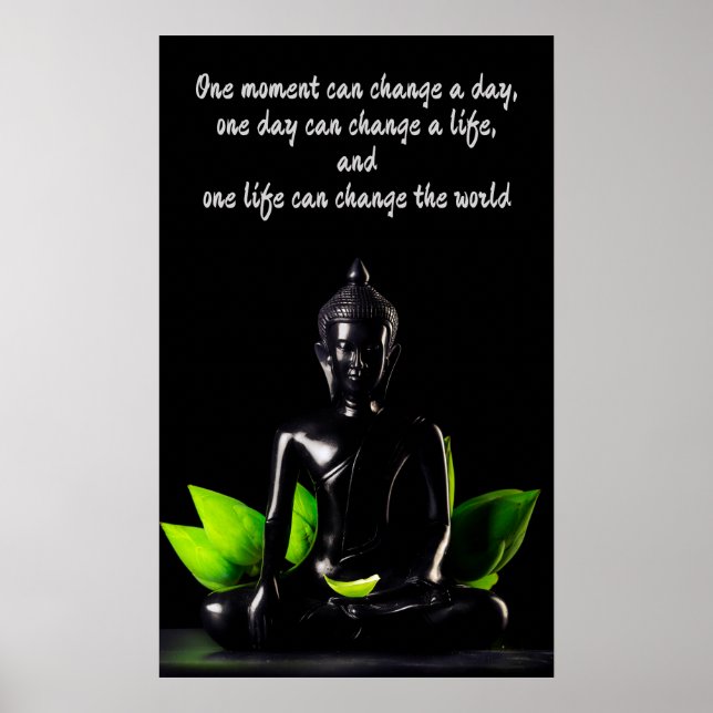 Poster de citation Bouddha 2 (Devant)