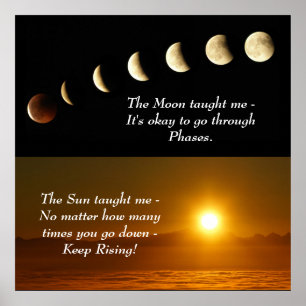 Poster de citation inspirationnelle Spirituelle Su