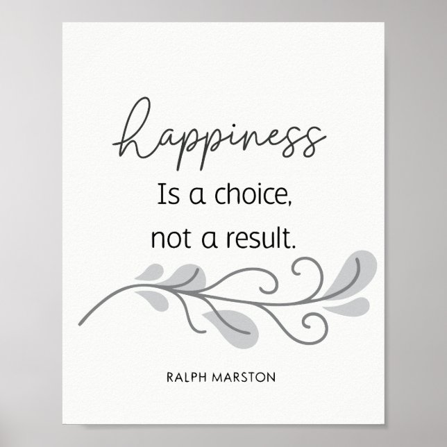 Poster de citation motivationnelle sur le mur de s (Devant)