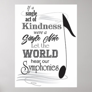Poster de citation musicale