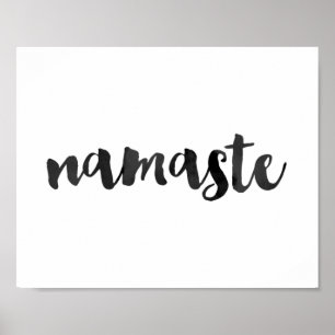 Poster de citation 'namaste'