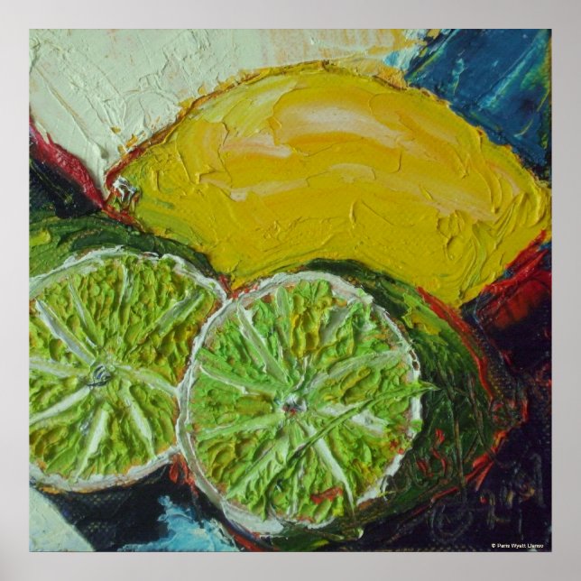 Poster de citron Limes (Devant)