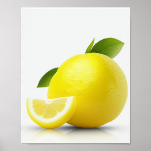 Poster de citrons Wall Art