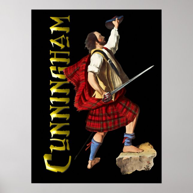 Poster de Clan Cunningham Scottish Highland Dream (Devant)