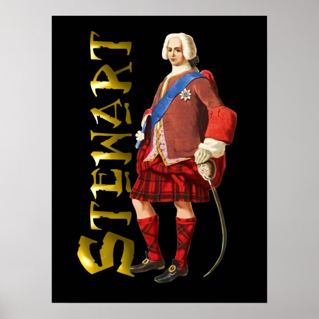 Poster de Clan Stewart Scottish Highland Dream (Devant)