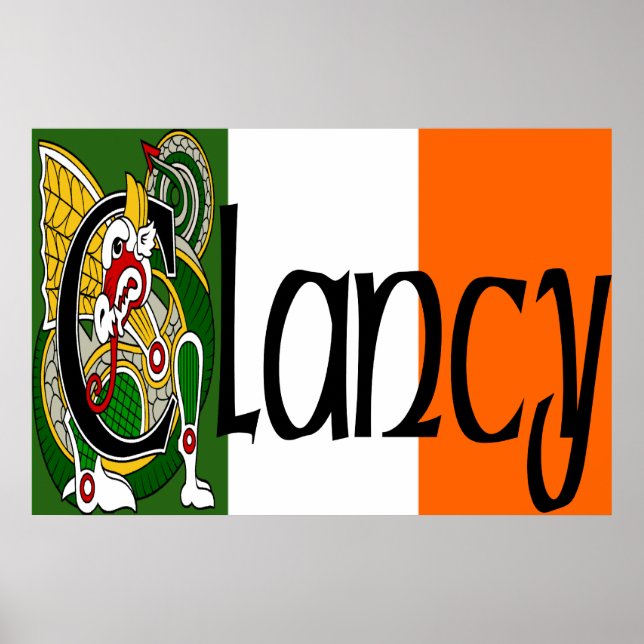 Poster de Clancy Celtic Dragon Imprimer (Devant)