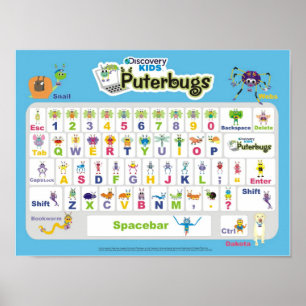 Poster de Clavier Puterbugs