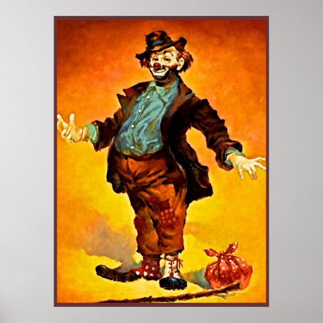 Poster de clown 14 (Devant)