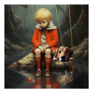 Poster de composition brillant