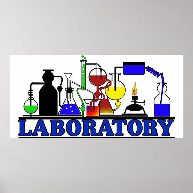POSTER DE CONFIGURATION DE LABORATOIRE DE LABORATO (Devant)