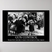 Poster de contrôle des armes à feu
