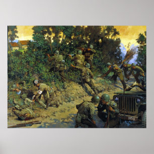 Poster De Cornrow à Hedgerow par Keith Rocco