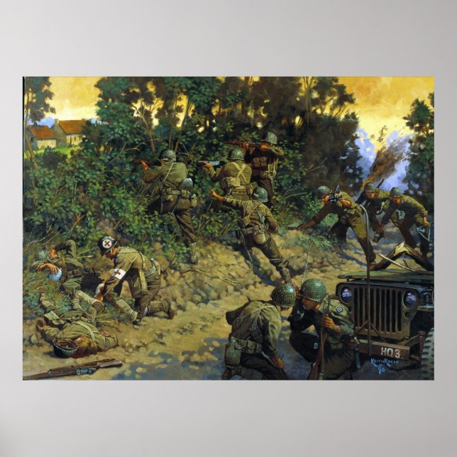 Poster De Cornrow à Hedgerow par Keith Rocco (Devant)