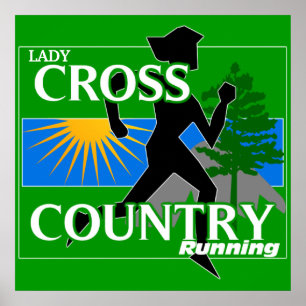 Poster de course de Lady Cross Country