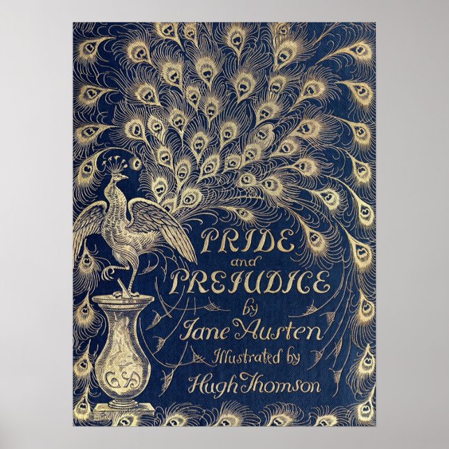 Poster de couverture antique Fierté & Préjudice (Devant)