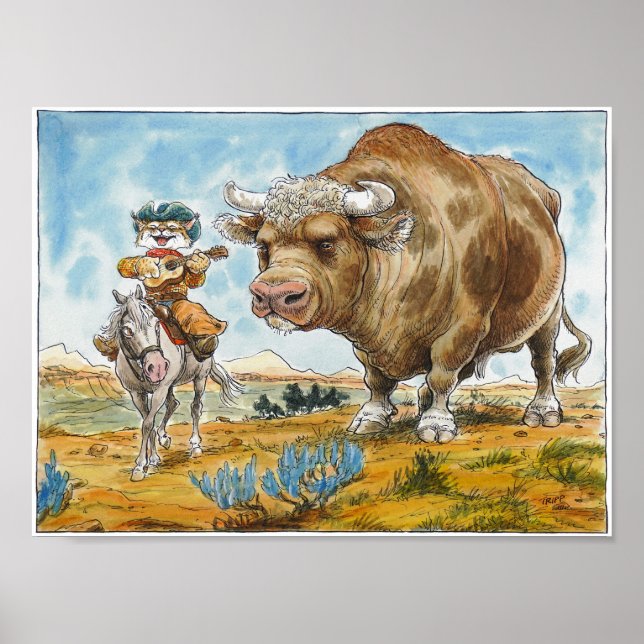 Poster de Cowboy (Devant)