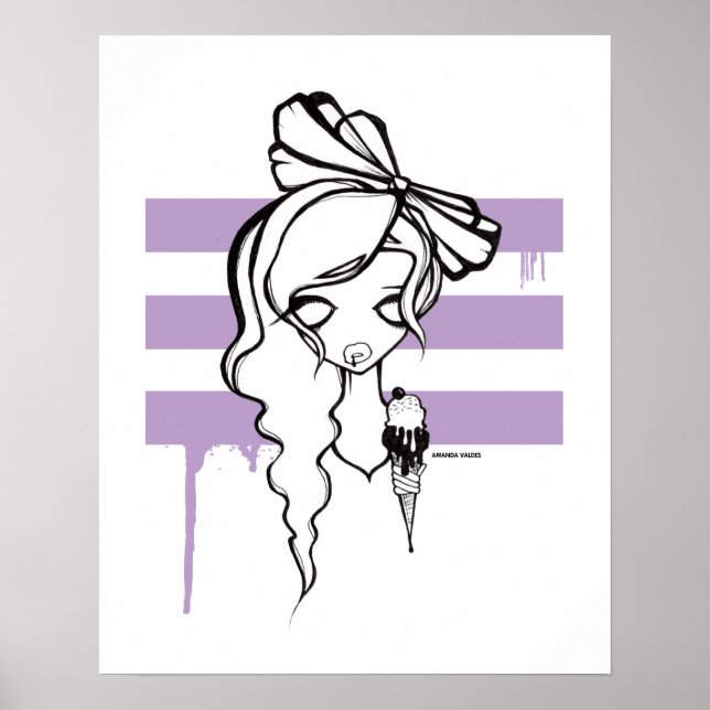 Poster de crème, 16x20 (Devant)